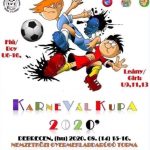 Öt korosztály képviseli a Monori SE-t a Karnevál Kupán