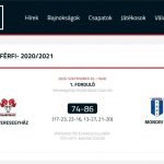 Győzelemmel indult a kosaras szezon