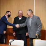 Egyesületünk és városunk vezetőit köszöntötte a Magyar Birkózó Szövetség