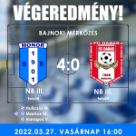 Bravúros győzelem a labdarúgó NBIII-ban
