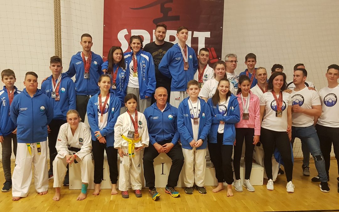Nemzetközi versenyen jártak a Taekwon-do Szakosztály tagjai