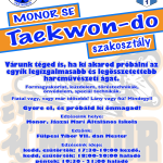 Téged is vár a Taekwon-do Szakosztályunk