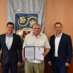 Oklevéllel ismerték el a monori karatesport mentorát, Kurdi Gábor 8. danos mestert