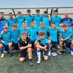 Szombat délelőtt hazai pályán fogadta U17-es korosztályunk az UTE csapatát.
