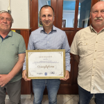 ARANYDIPLOMA AZ MSE ELNÖKÉNEK