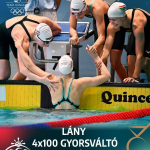 BRONZÉRMES A 4X100M LÁNY GYORSVÁLTÓ!