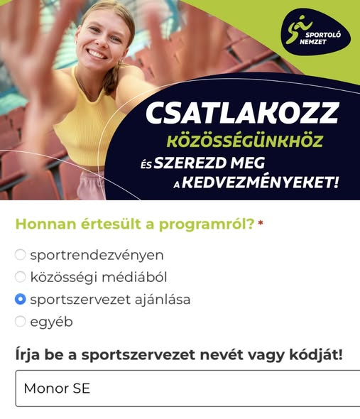 Sportoló Nemzet Program